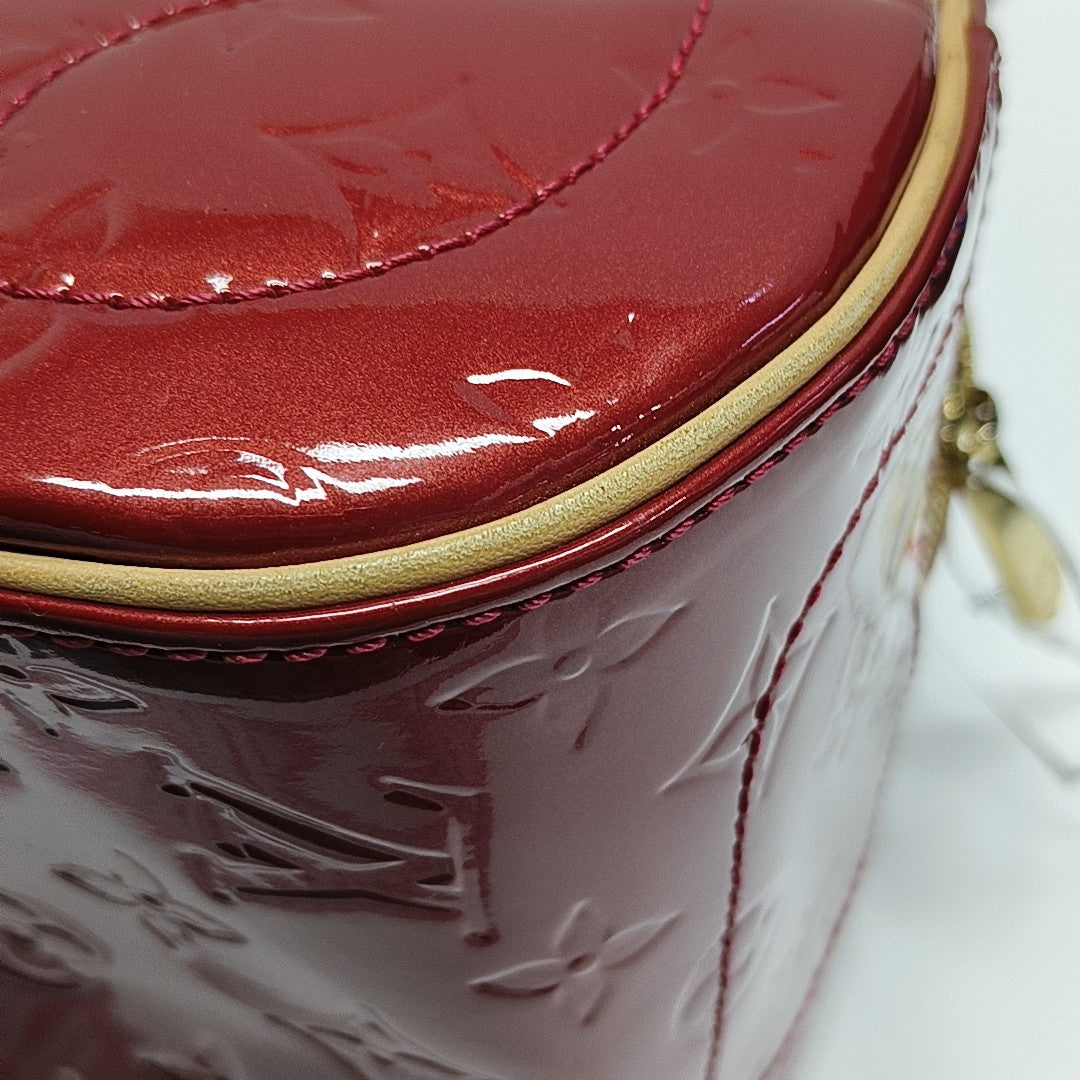 SUMMIT DRIVE Patent Leather Red