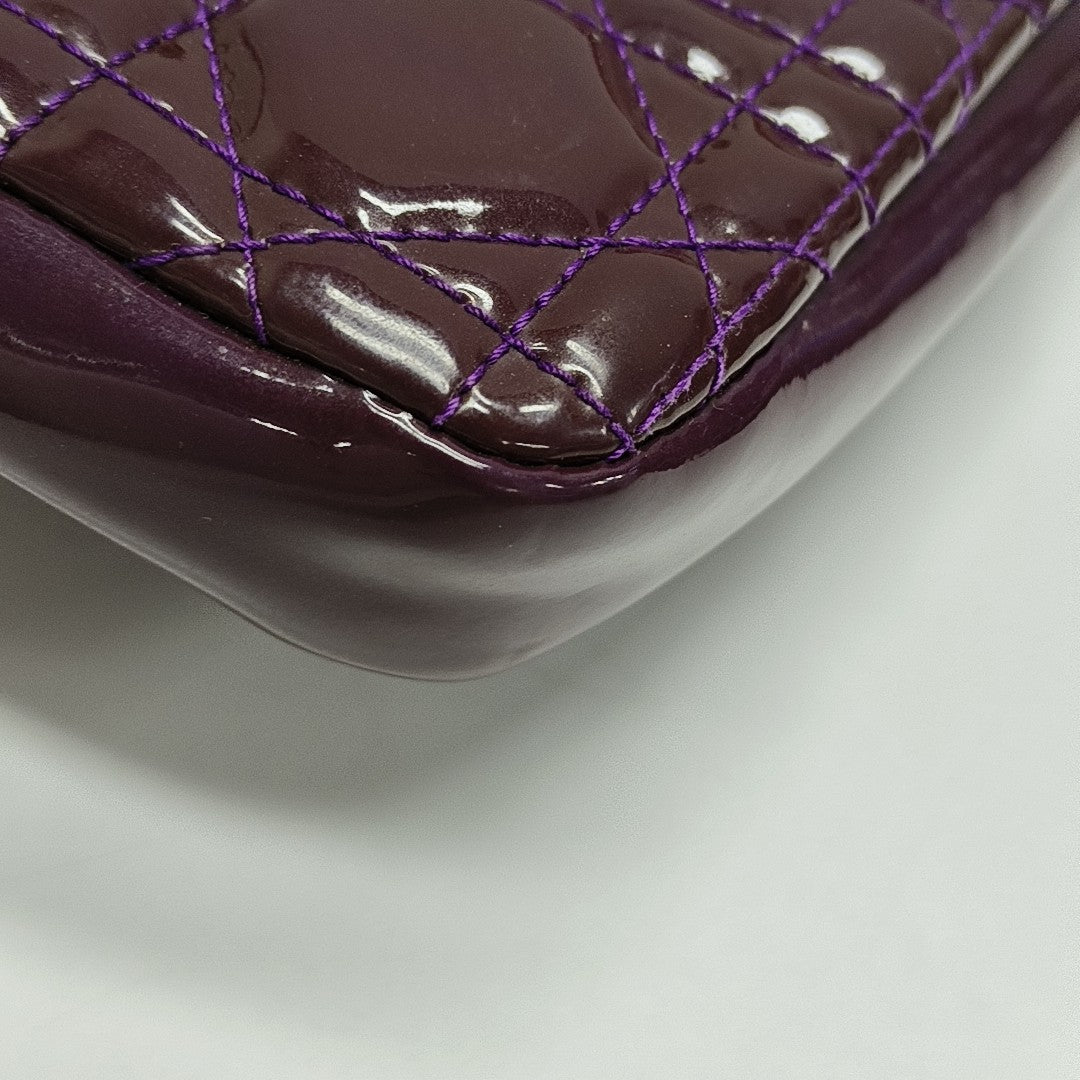 New Lock Cannage Calfskin Purple