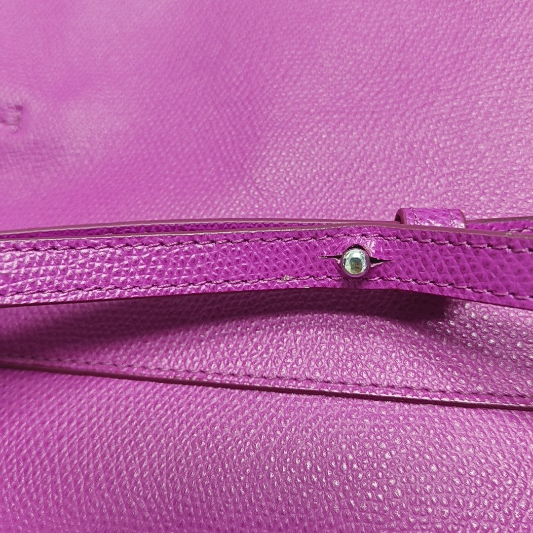 VERTICAL CABAS Mini Calfskin Pink