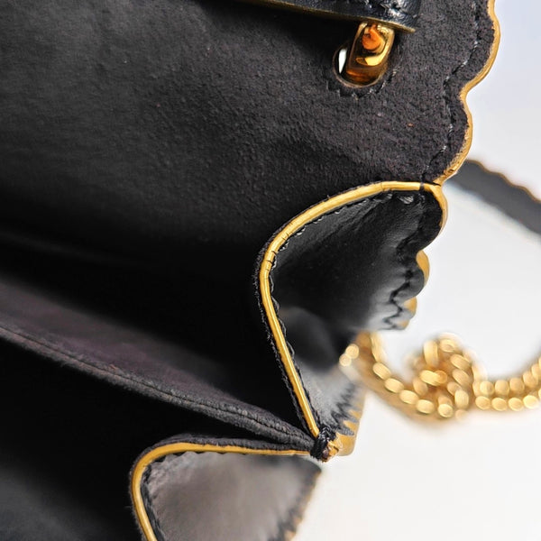 Authenticated pre-owned  Kan I Mini Calfskin Black - Shoulder Bag at Looply