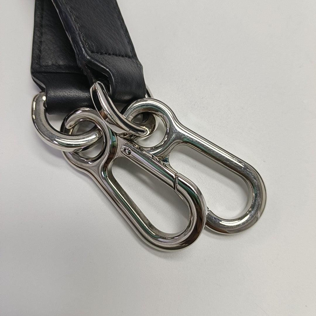 Puzzle Medium Calfskin Black