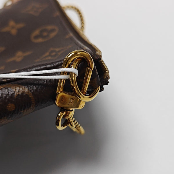 ACCESSOIRES Mini Monogram Coated Canvas Brown