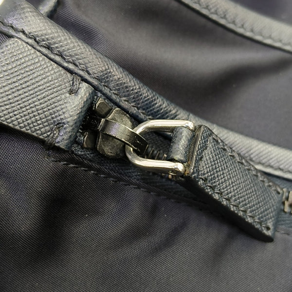Nylon Shoulder Bag Blue