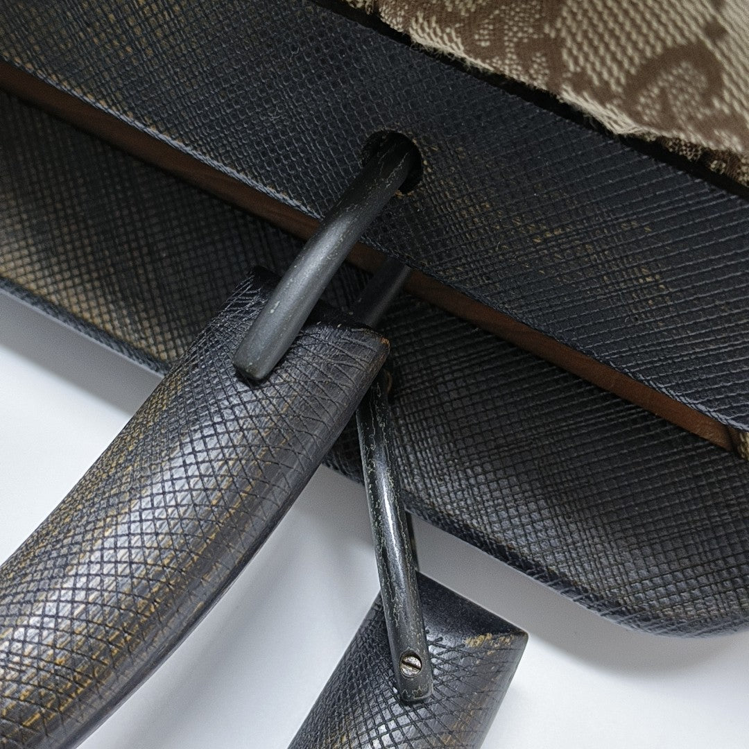 Monogram Canvas Tote Bag Beige