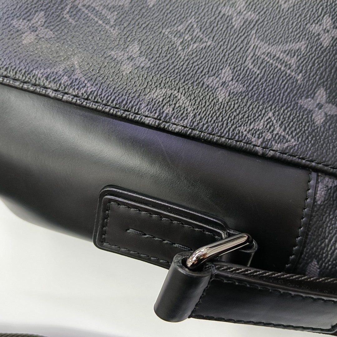 VOYAGER PM Monogram Coated Canvas Black