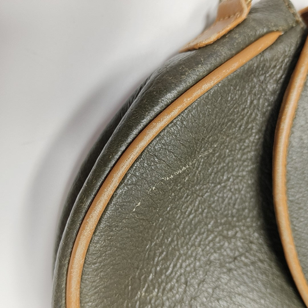 Calfskin Crossbody Bag Brown