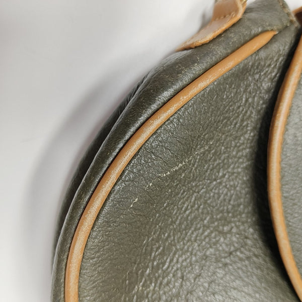 Calfskin Crossbody Bag Brown