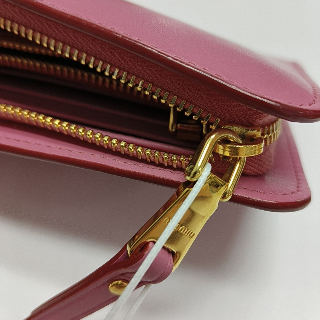 Calfskin Wallet Pink