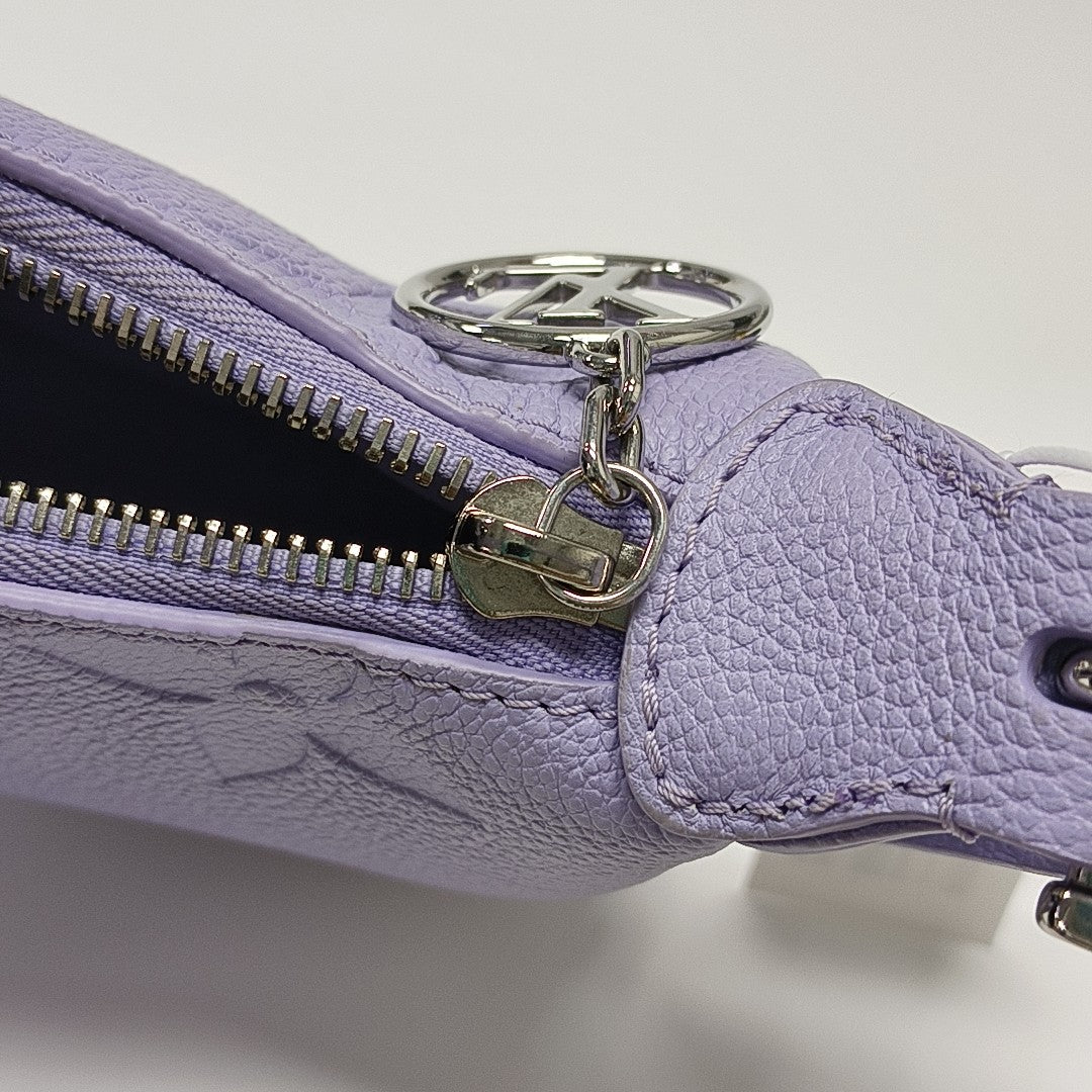 MOON Mini Monogram Calfskin Purple