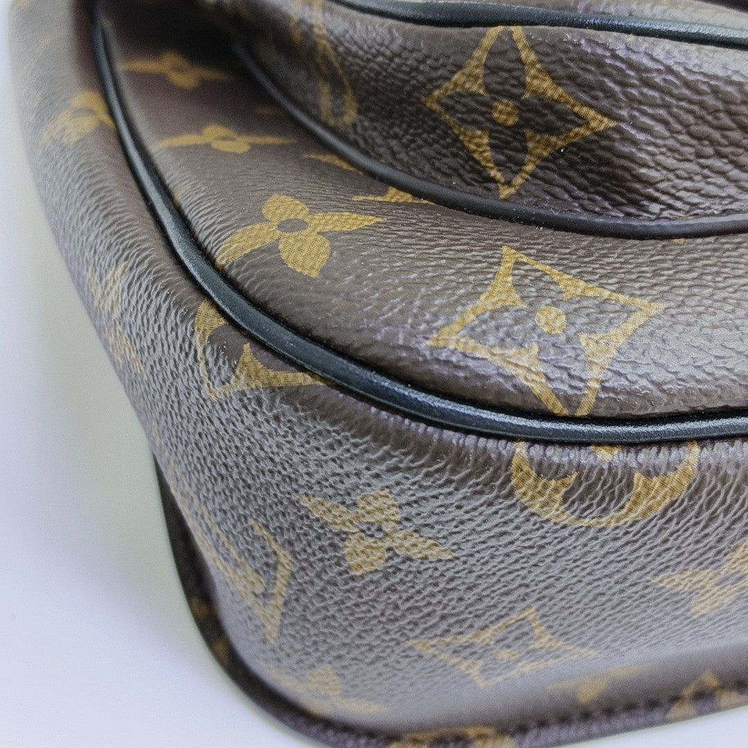 PASSY Monogram Coated Canvas Brown