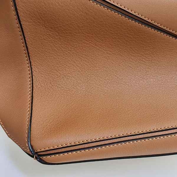 Puzzle Medium Calfskin Brown