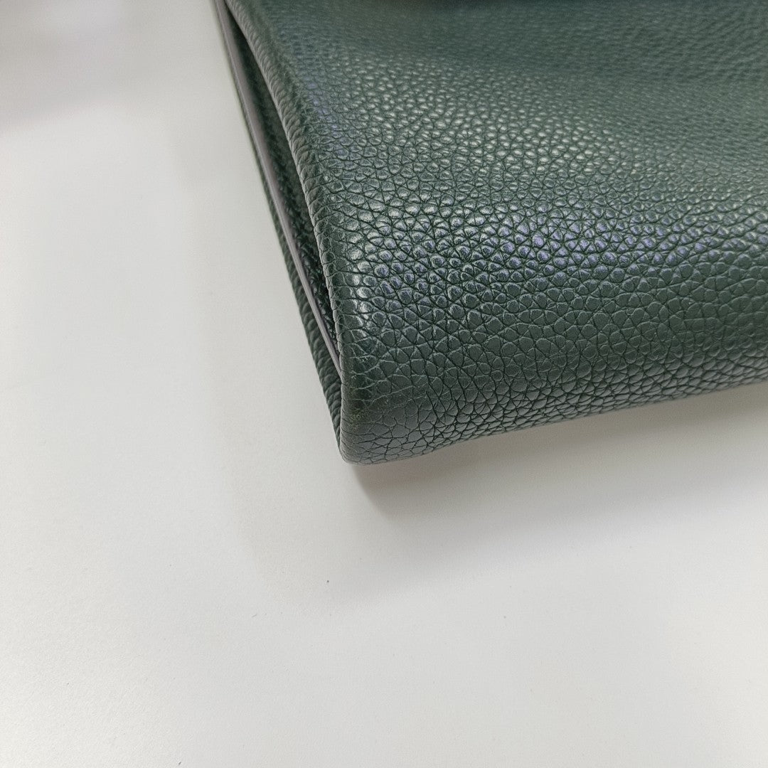 Calfskin Shoulder Bag Green