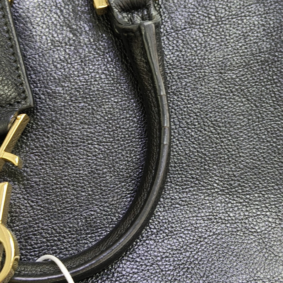 MONOGRAM CABAS Calfskin Black