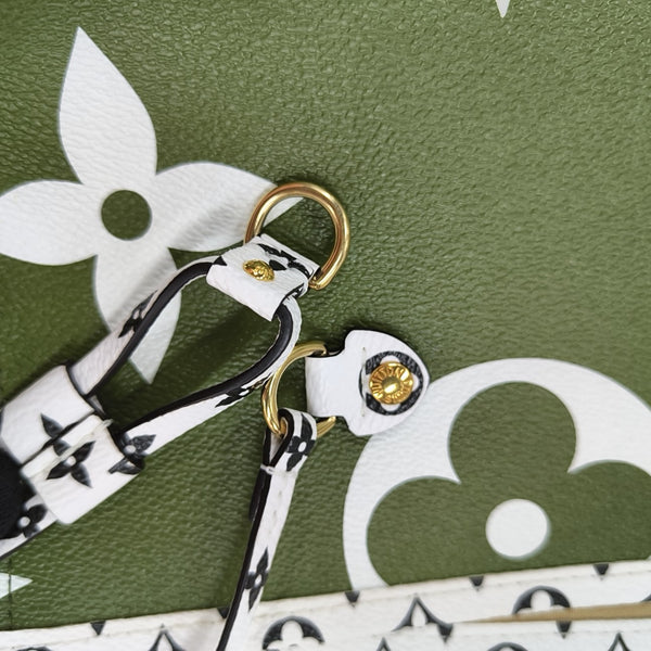NEVERFULL MM Monogram Coated Canvas Multicolor