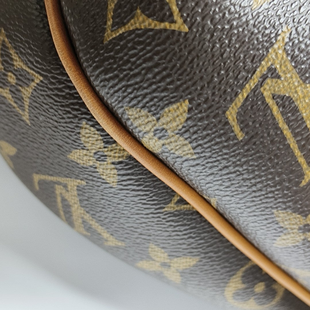 TURENNE MM Monogram Coated Canvas Brown