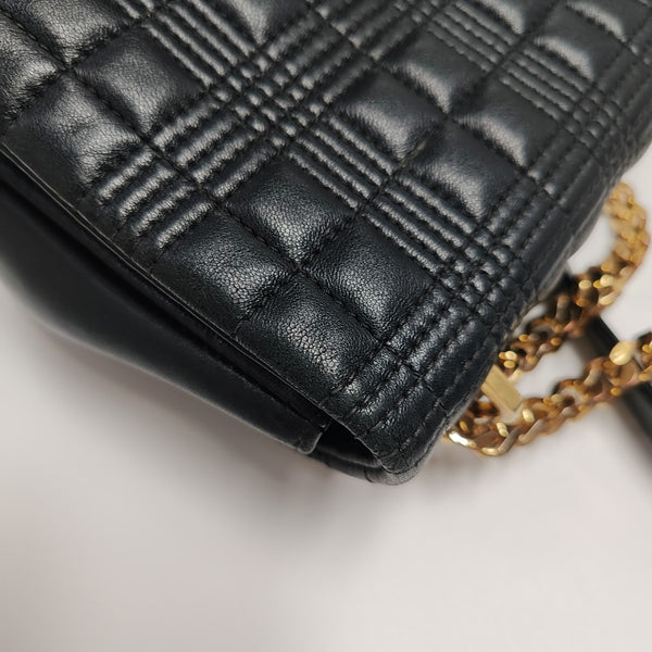 Lola Small Quilted Lambskin Black