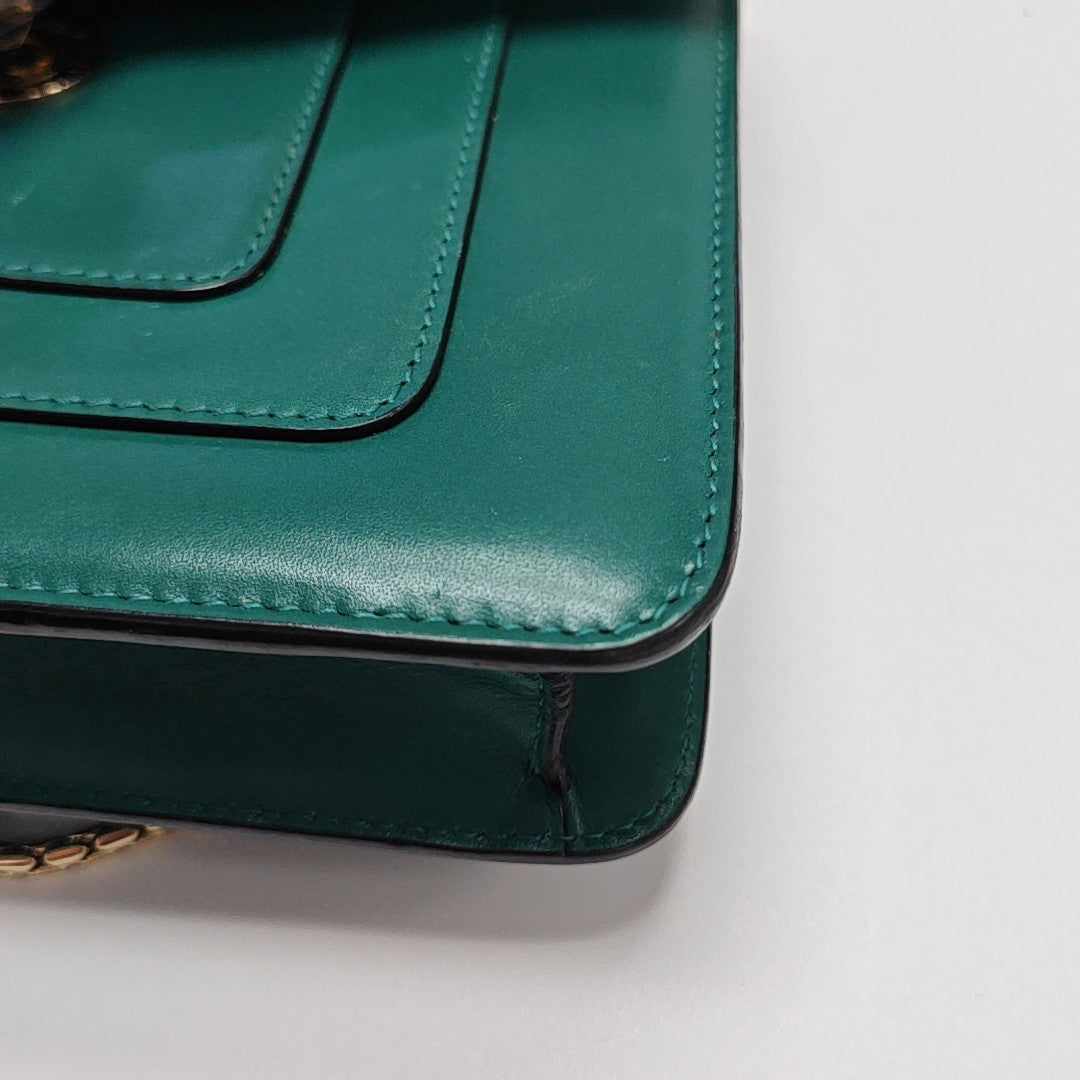 SERPENTI FOREVER Small Calfskin Green