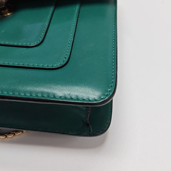 SERPENTI FOREVER Small Calfskin Green