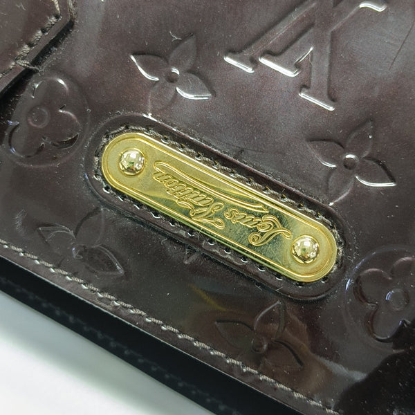 WILSHIRE MM Monogram Patent Leather Red