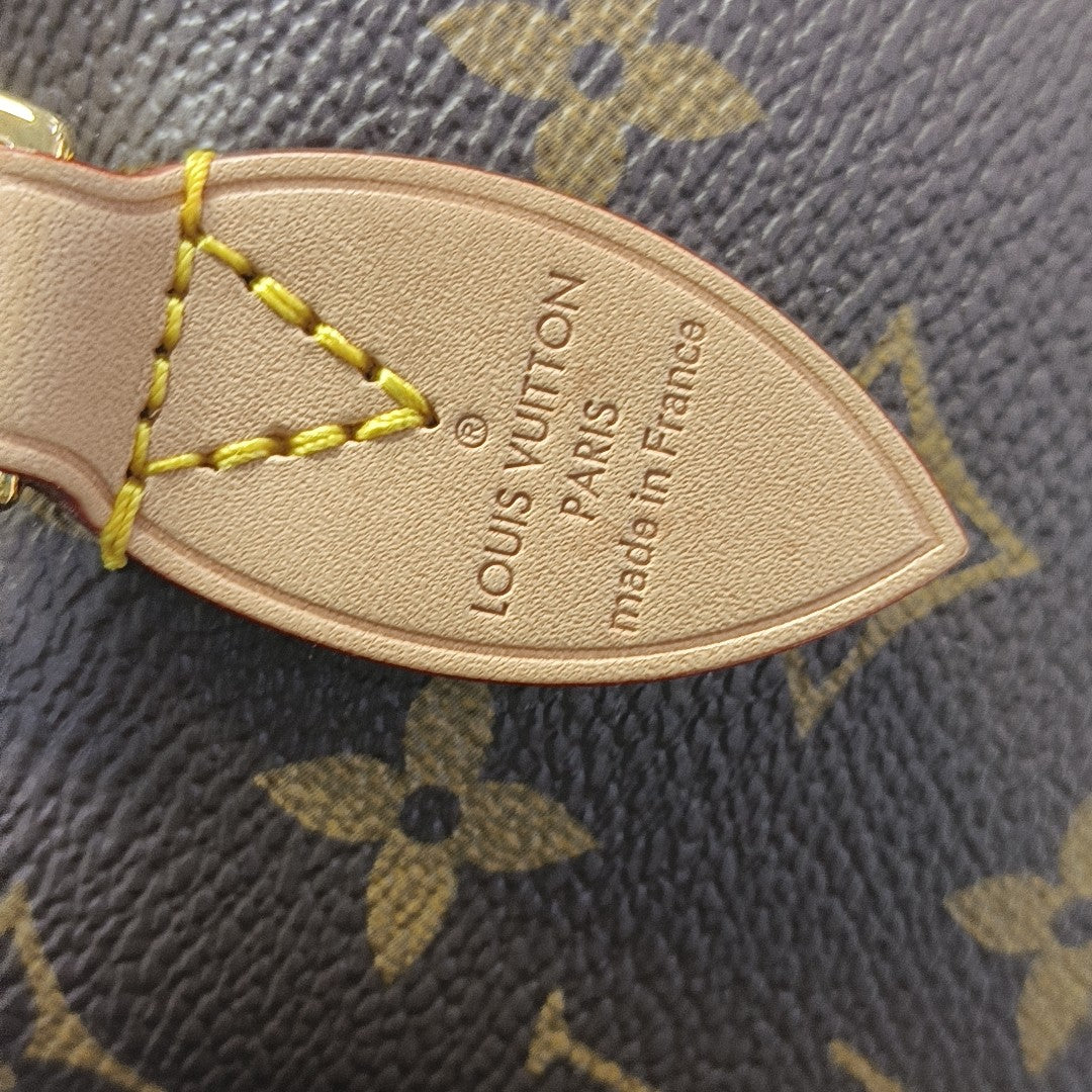 SPEEDY 20 Monogram Coated Canvas Brown