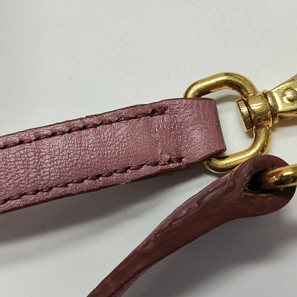 Quilted Lambskin Shoulder Bag Beige