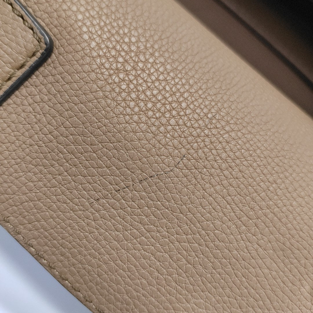 Camberley Derby Large Calfskin Brown