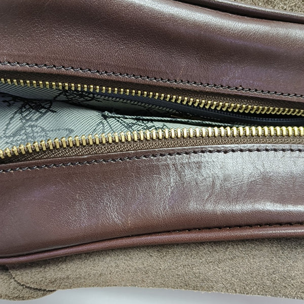 Leather Clutch Red