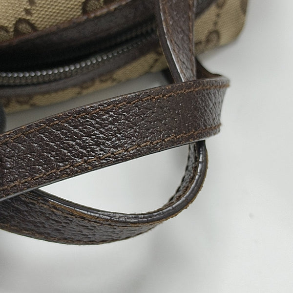 Monogram Canvas Top Handle Bag Brown