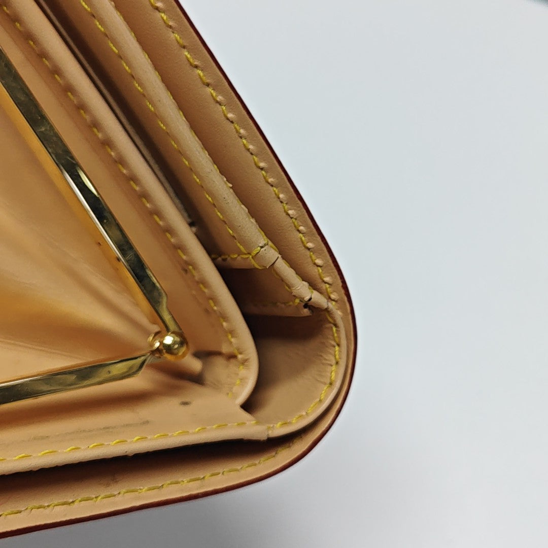 LV × TM VIENNOIS Monogram Coated Canvas White Wallet