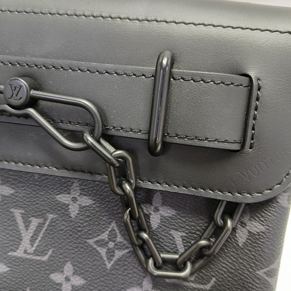 STEAMER PM Monogram Coated Canvas Black
