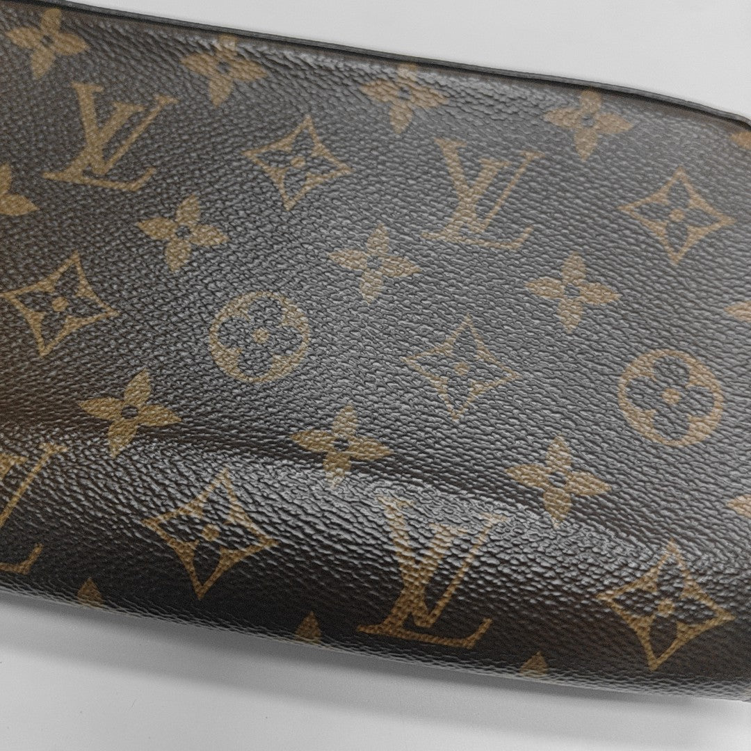 FÉLICIE Monogram Coated Canvas Brown