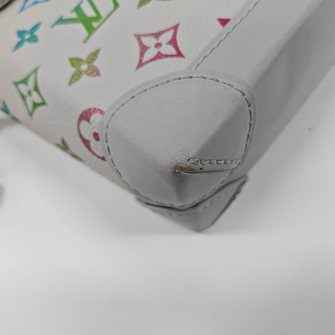 STEAMER MM Monogram Coated Canvas Gray