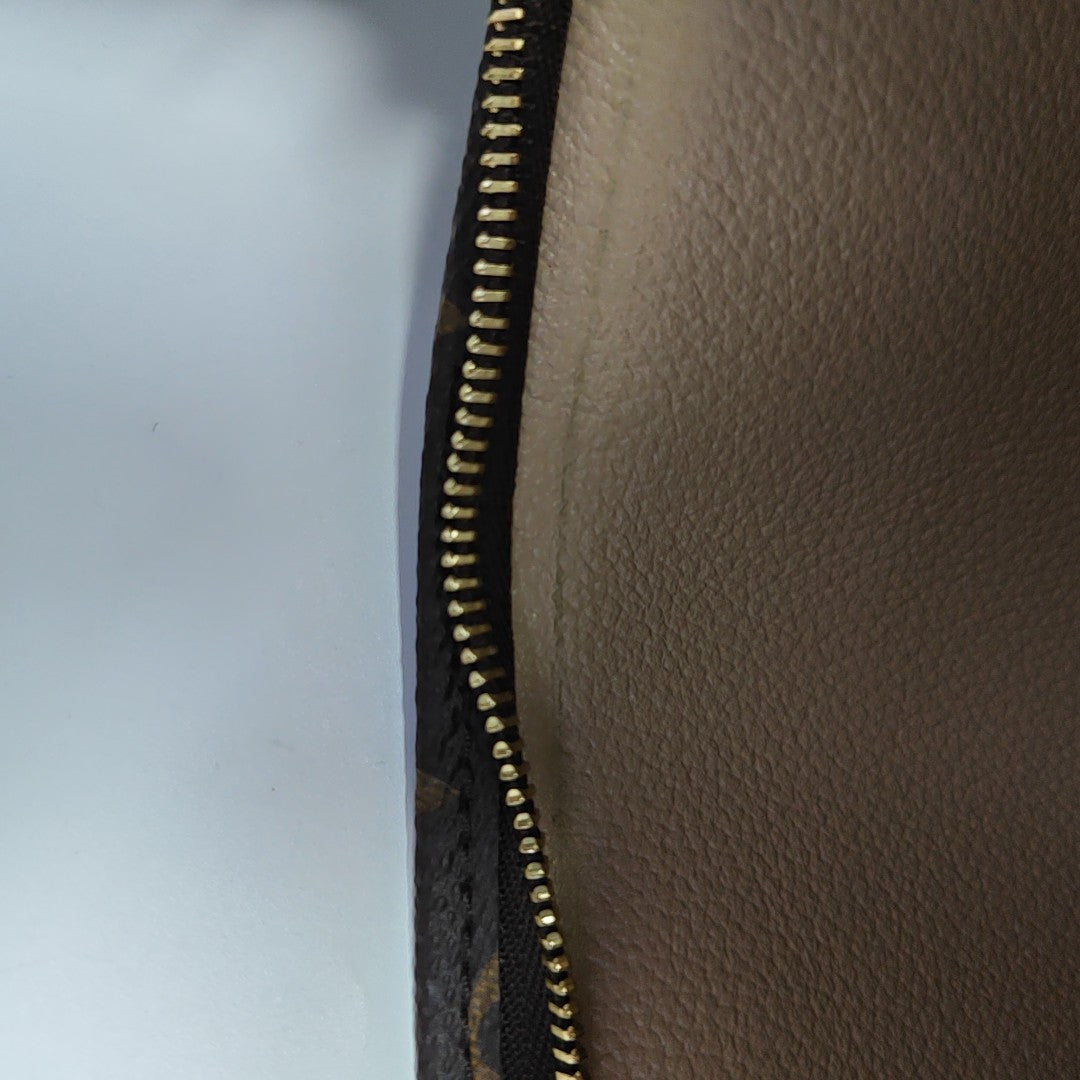 TOILET POCKET 26 Monogram Coated Canvas Brown