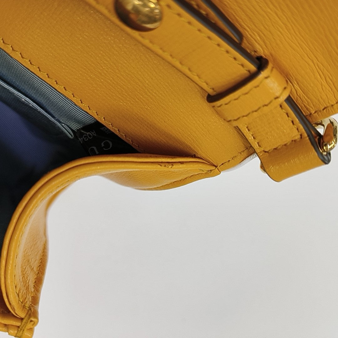 Horsebit 1955 Small Fabric Yellow