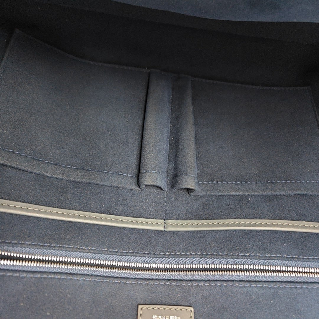 PORTE-DOCUMENTS Calfskin Blue