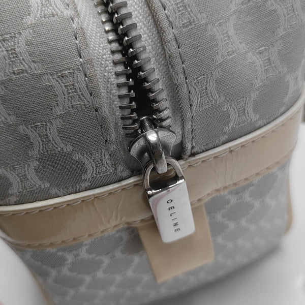 Canvas Top Handle Bag Blue