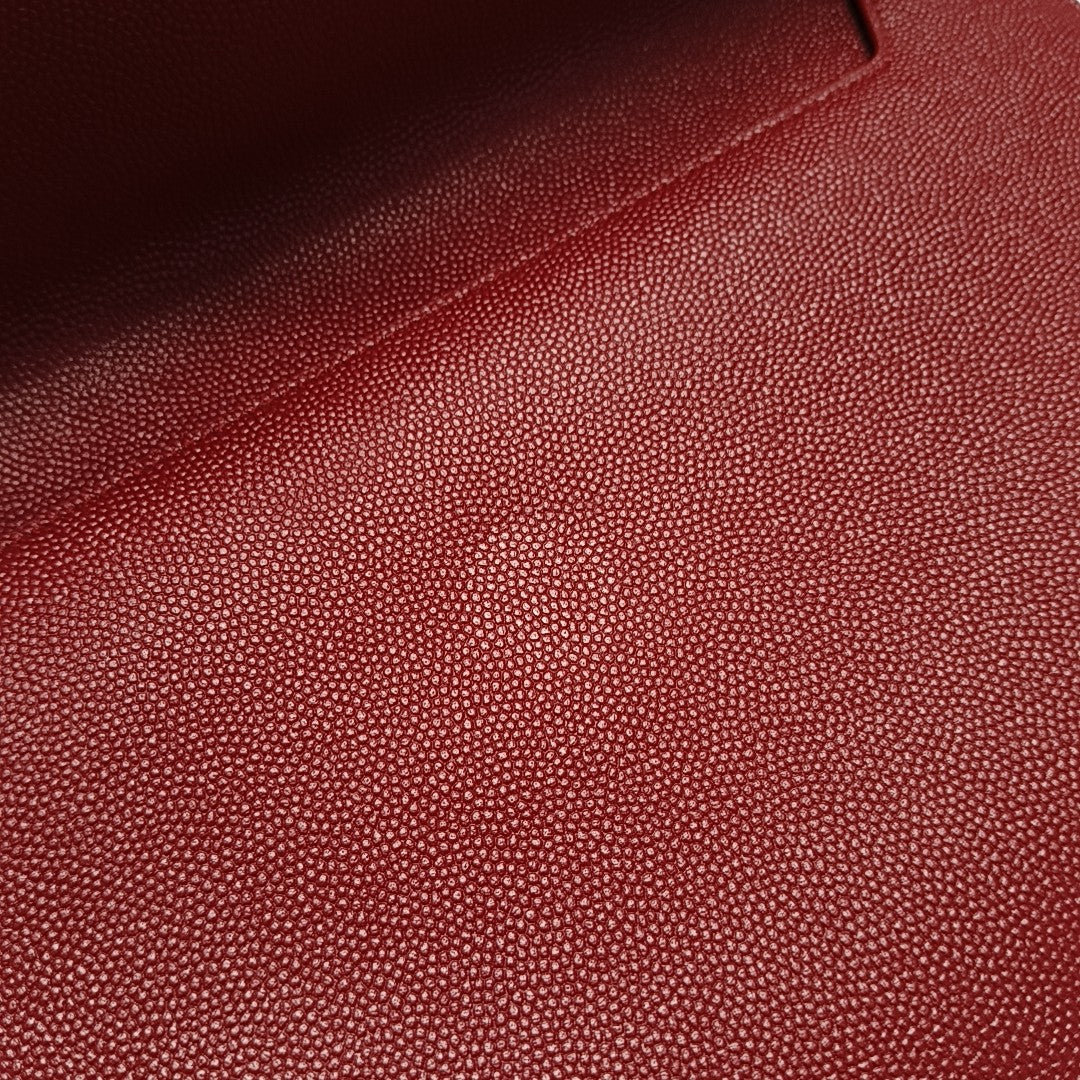 UPTOWN Small Calfskin Red