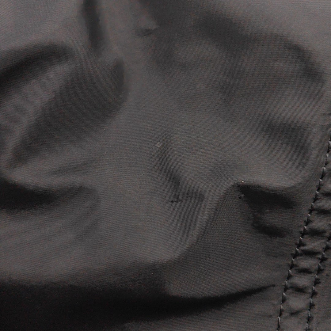 Nylon Top Handle Bag Black