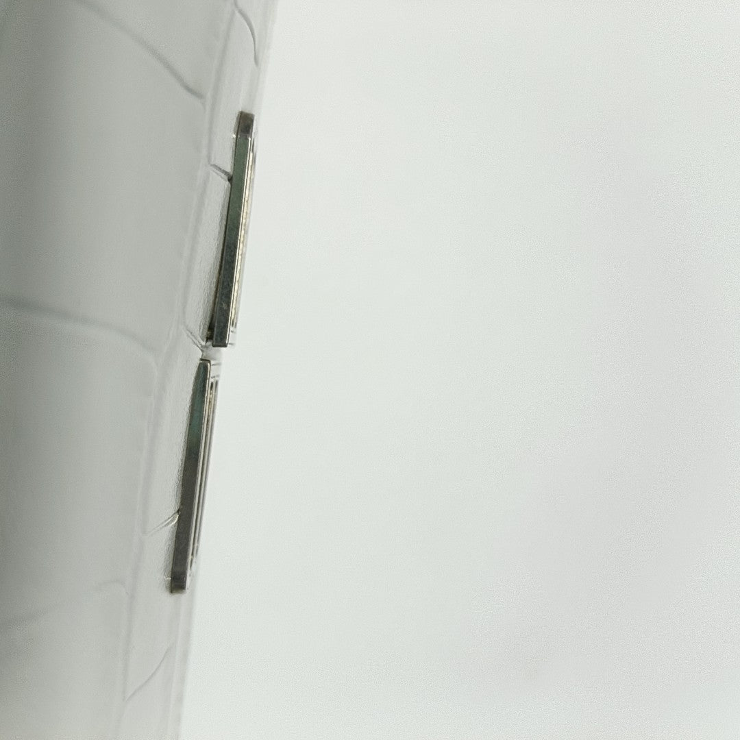 Calfskin Shoulder Bag White