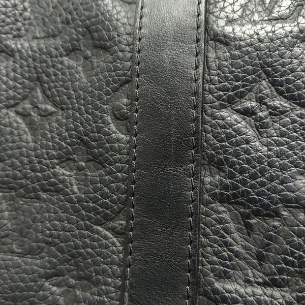 KEEPALL 35 Monogram Calfskin Black