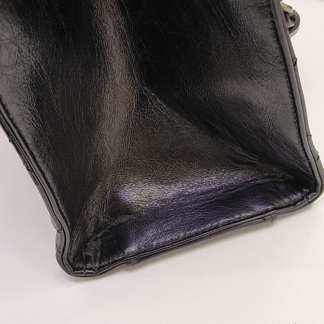 Quilted Calfskin Black