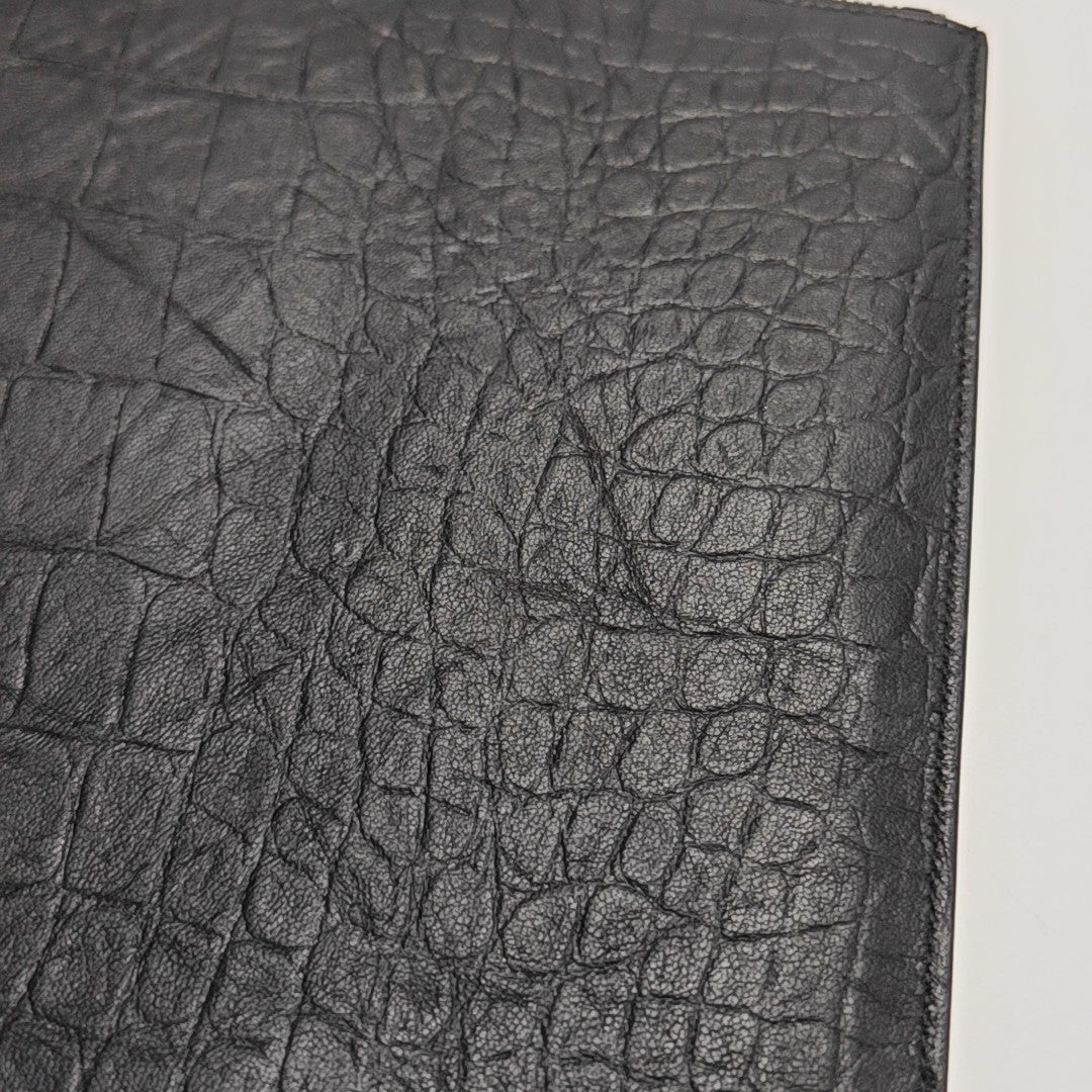 CASSANDRE Large Calfskin Black