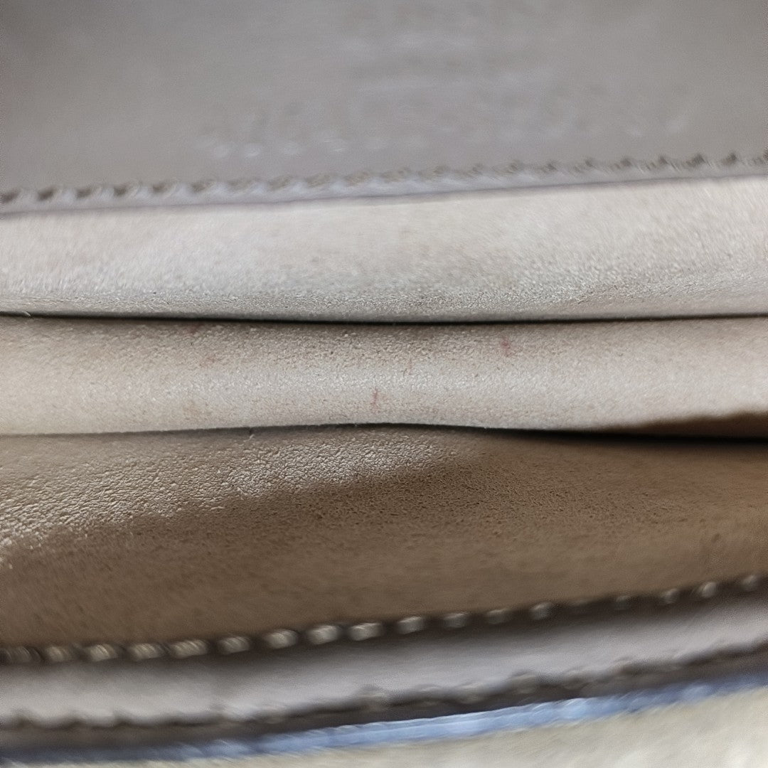 Dionysus Super Mini Monogram Coated Canvas Beige