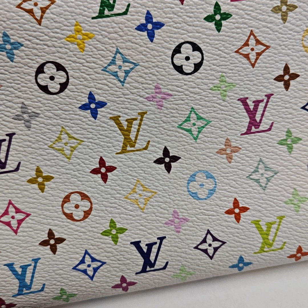 LV × TM INSOLITE Monogram Coated Canvas White