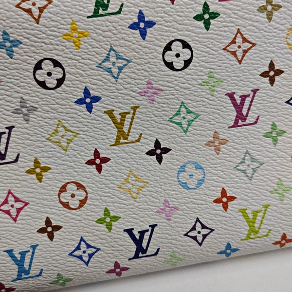 LV × TM INSOLITE Monogram Coated Canvas White