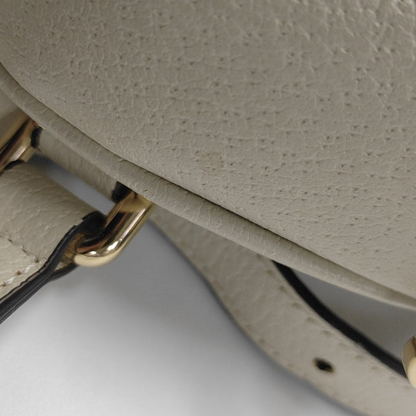 Ophidia Mini Calfskin White