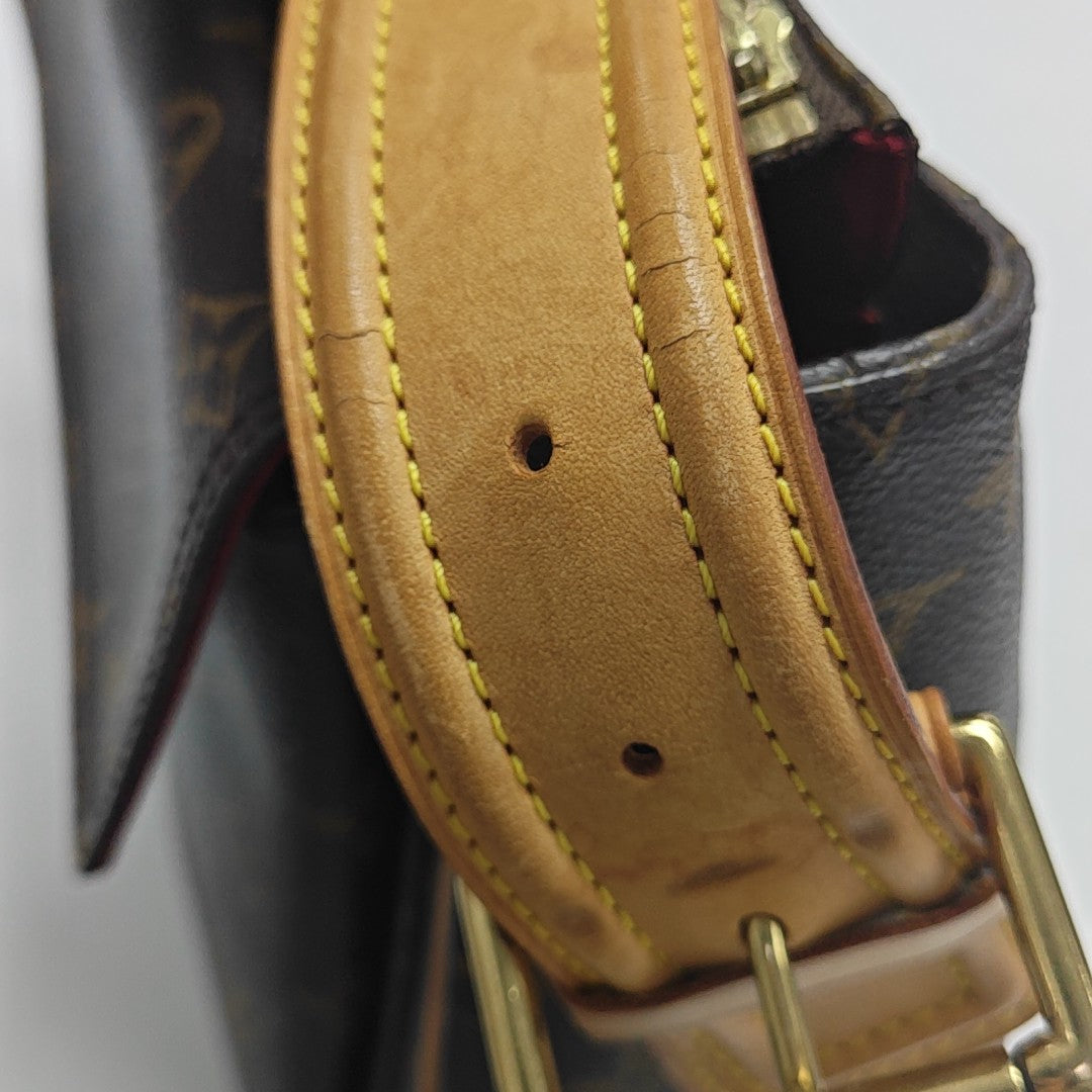 VIVA CITE Monogram Coated Canvas Brown