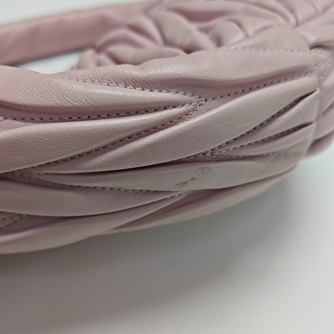 Wander Matelassé Mini Quilted Lambskin Pink