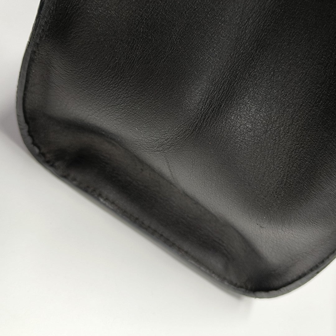 CITY STEAMER MM Calfskin Black
