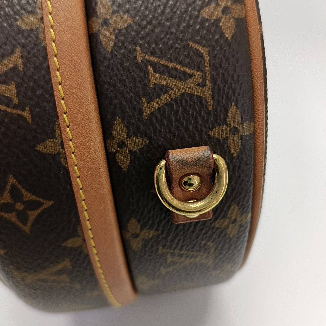 BOITE CHAPEAU PM Monogram Coated Canvas Brown